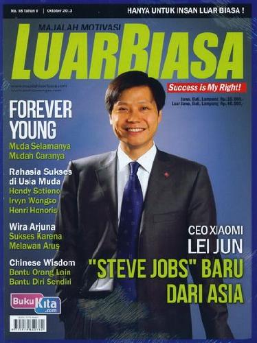Cover Buku Majalah Motivasi Luar Biasa no 58 - Oktober 2013