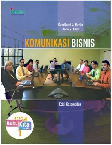 Cover Buku Komunikasi Bisnis Edisi 9 Jilid 1