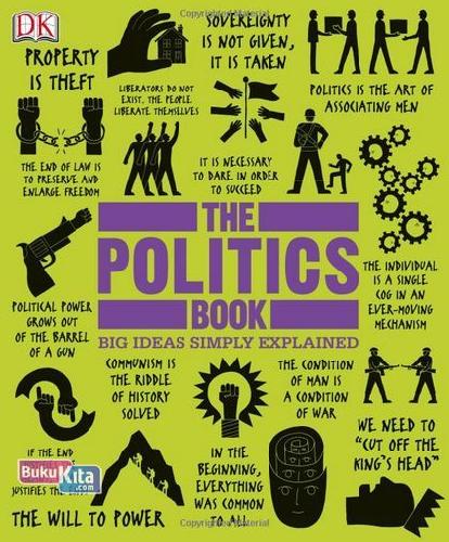 Cover Buku DK Politics Book (US)
