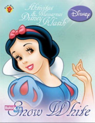 Cover Buku Aktivitas dan Mewarnai Disney Klasik: Snow White
