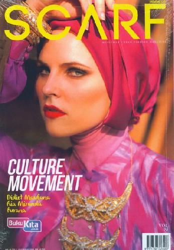 Cover Belakang Buku Majalah SCARF - Muslimah Urban Fashion Magazine Vol 5 - 2013