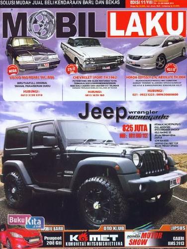 Cover Buku Majalah Mobil Laku Edisi 11 | 09 - 23 Oktober 2013