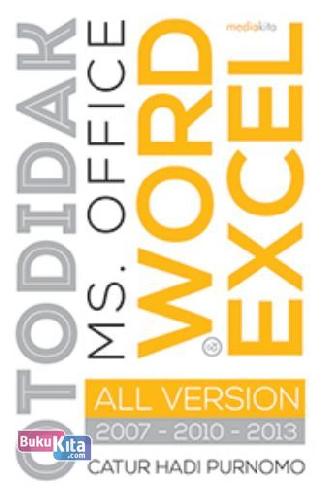 Cover Buku Otodidak MS. Office Word & Excel All Version
