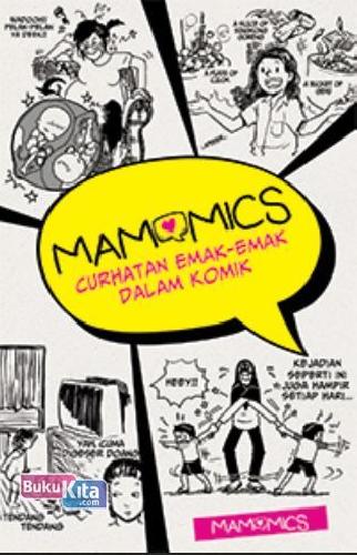 Cover Buku Mamomics : Curhatan Emak-Emak dalam Komik