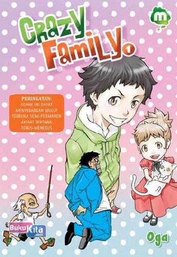 Cover Buku Crazy Family 1