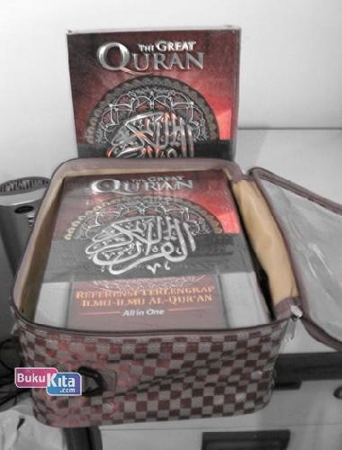 Cover Belakang Buku The Great Quran New - All in One (5 Jilid)