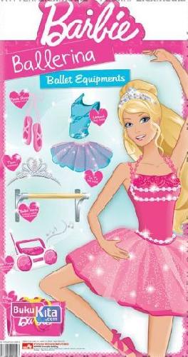 Cover Buku Barbie Spongebook I Can Be : Ballerina