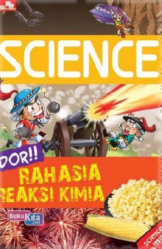 Cover Buku Science - DOR!! Rahasia Reaksi Kimia
