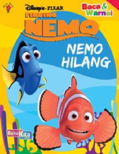 Cover Buku Baca dan Warnai Finding Nemo: Nemo Hilang