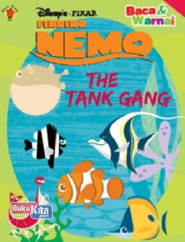 Cover Buku Baca dan Warnai Finding Nemo: The Tank Gang