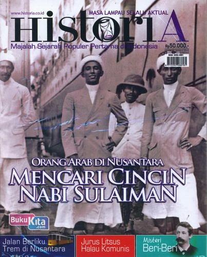 Cover Buku Majalah Historia Edisi 15 - 2013