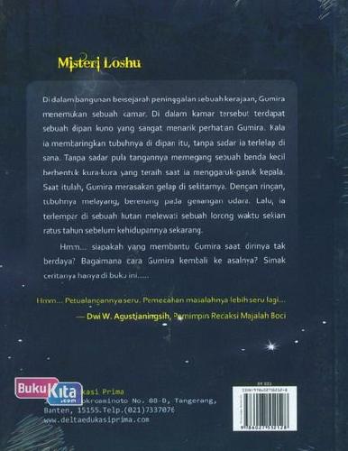 Cover Belakang Buku Petualangan Matematika Seru : Misteri Loshu