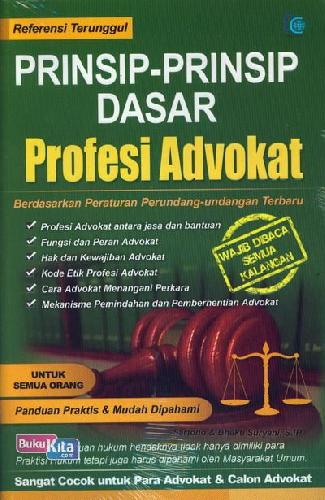 Cover Buku Prinsip-Prinsip Dasar Profesi Advokat