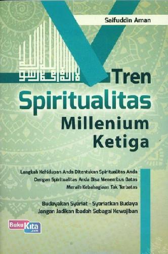Cover Buku Tren Spiritualitas Millenium Ketiga 