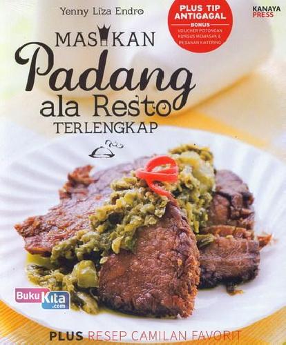 Cover Buku Masakan Padang ala Resto Terlengkap