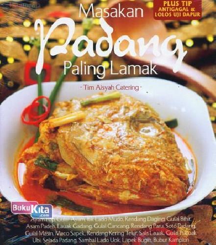 Cover Buku Masakan Padang Paling Lamak
