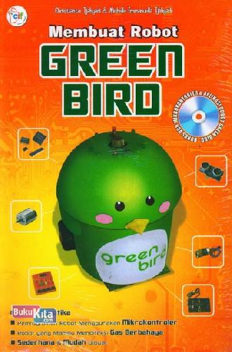 Cover Buku Membuat Robot Green Bird