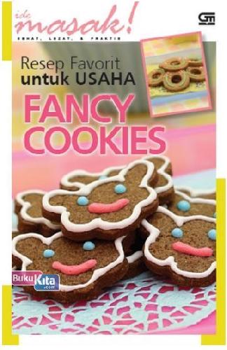 Cover Buku Resep Favorit untuk Usaha: Fancy Cookies