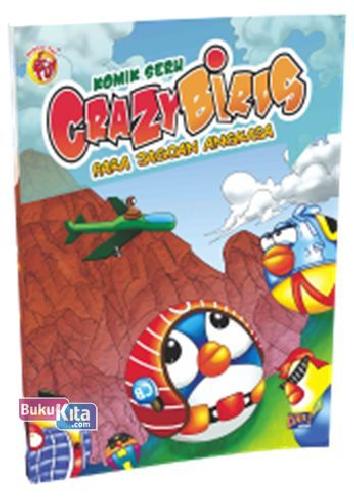 Cover Buku Komik Seru Crazy Bird: Jagoan Angkasa