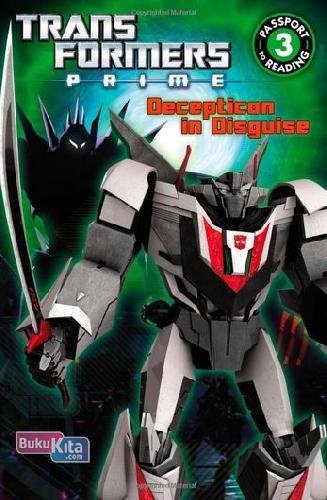 Cover Buku Transformers Prime : Decepticon in Disguise