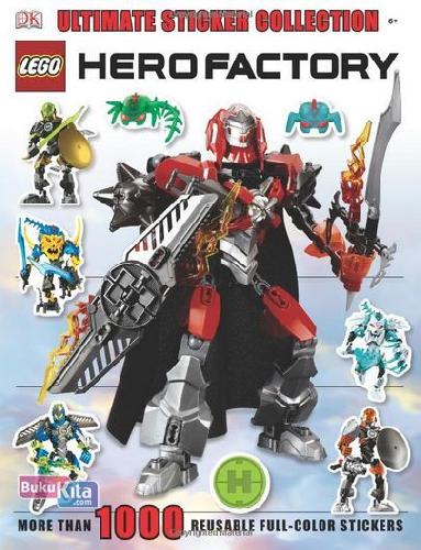 Cover Buku LEGO Hero Factory Ultimate Sticker Collection