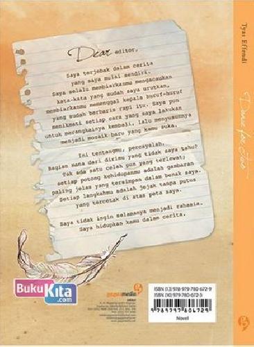 Cover Belakang Buku Dance for Two