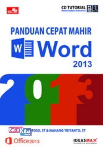 Cover Buku CBT Panduan Cepat Mahir Word 2013