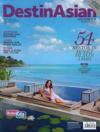 Cover Buku Majalah DestinAsian Edisi November-Desember 2013