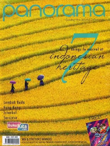 Cover Buku Majalah PANORAMA Travel & Leisure Magazine Edisi November 2013