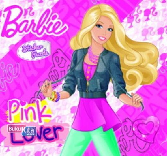 Cover Buku Barbie Sticker Puzzle: Pink Lover