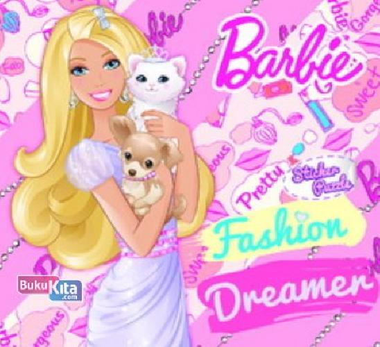 Cover Buku Barbie Sticker Puzzle: Fashion Dreamer