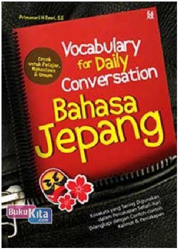 Cover Buku Vocabulary For Daily Conversation Bahasa Jepang