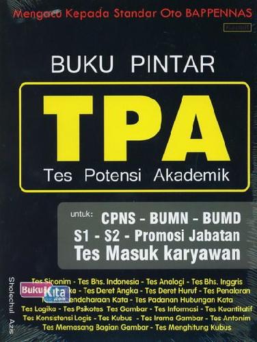 Cover Buku Buku Pintar TPA (Tes Potensi Akademik)
