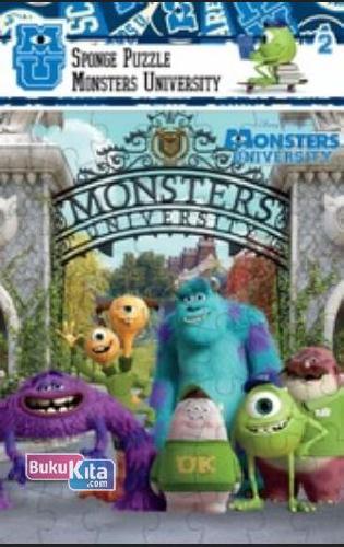 Cover Buku Sponge Puzzle Monsters University - SPMU 02