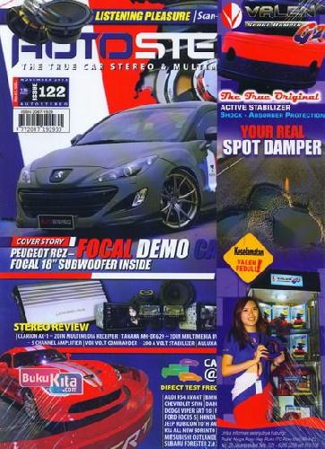 Cover Buku Majalah AutoStereo Edisi 122 - 2013