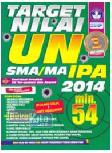 Cover Buku TARGET NILAI UN SMA/MA IPA 2014 MIN 54