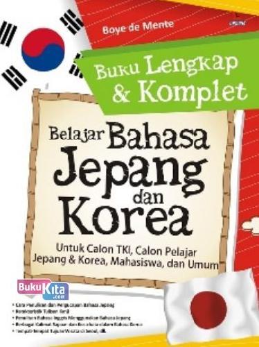 Cover Buku Buku lengkap dan Komplet Belajar Bahasa Jepang dan Korea