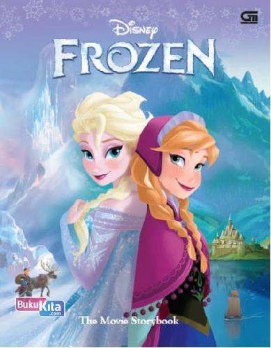 Cover Buku Frozen - The Movie Storybook