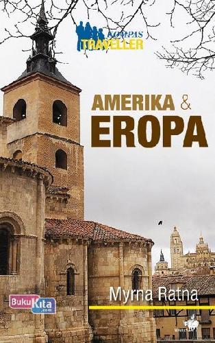Cover Buku Kompas Traveller Amerika dan Eropa