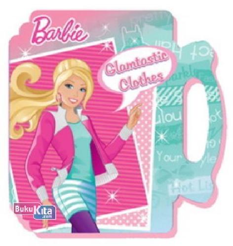 Cover Buku Barbie Sponge Book: Glamtastic Clothes
