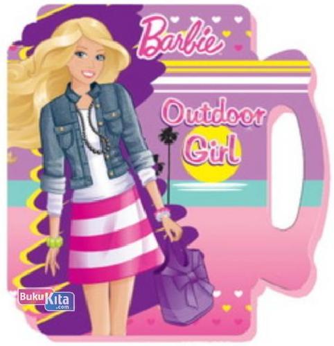 Cover Buku Barbie Sponge Book: Outdoor Girl