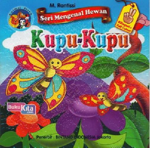 Cover Buku Seri Mengenal Hewan: Kupu-Kupu 