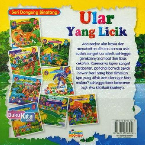 Cover Belakang Buku Ular Yang Licik (Bilingual+Full Color)