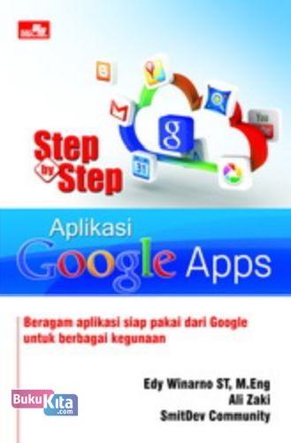 Cover Buku Step by Step Aplikasi Google Apps