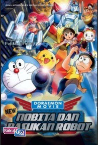 Cover Buku New Doraemon Movie: Nobita dan Pasukan Robot