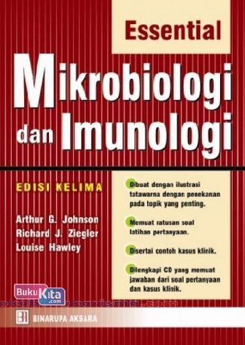 Cover Buku ESSENTIAL MIKROBIOLOGI & IMUNOLOGI ED 5