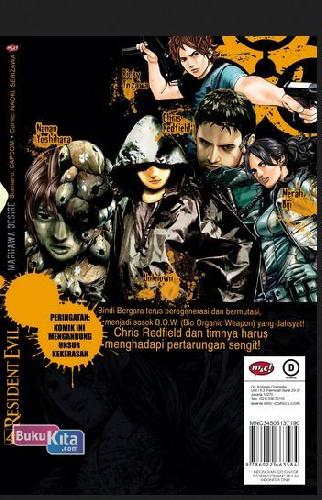 Cover Belakang Buku Resident Evil 04