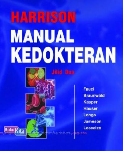 Cover Buku HARRISON MANUAL KEDOKTERAN JILID 2
