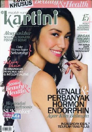 Cover Buku Majalah Kartini Edisi Khusus Beauty & Healthy 2013