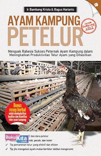 Cover Buku Ayam Kampung Petelur